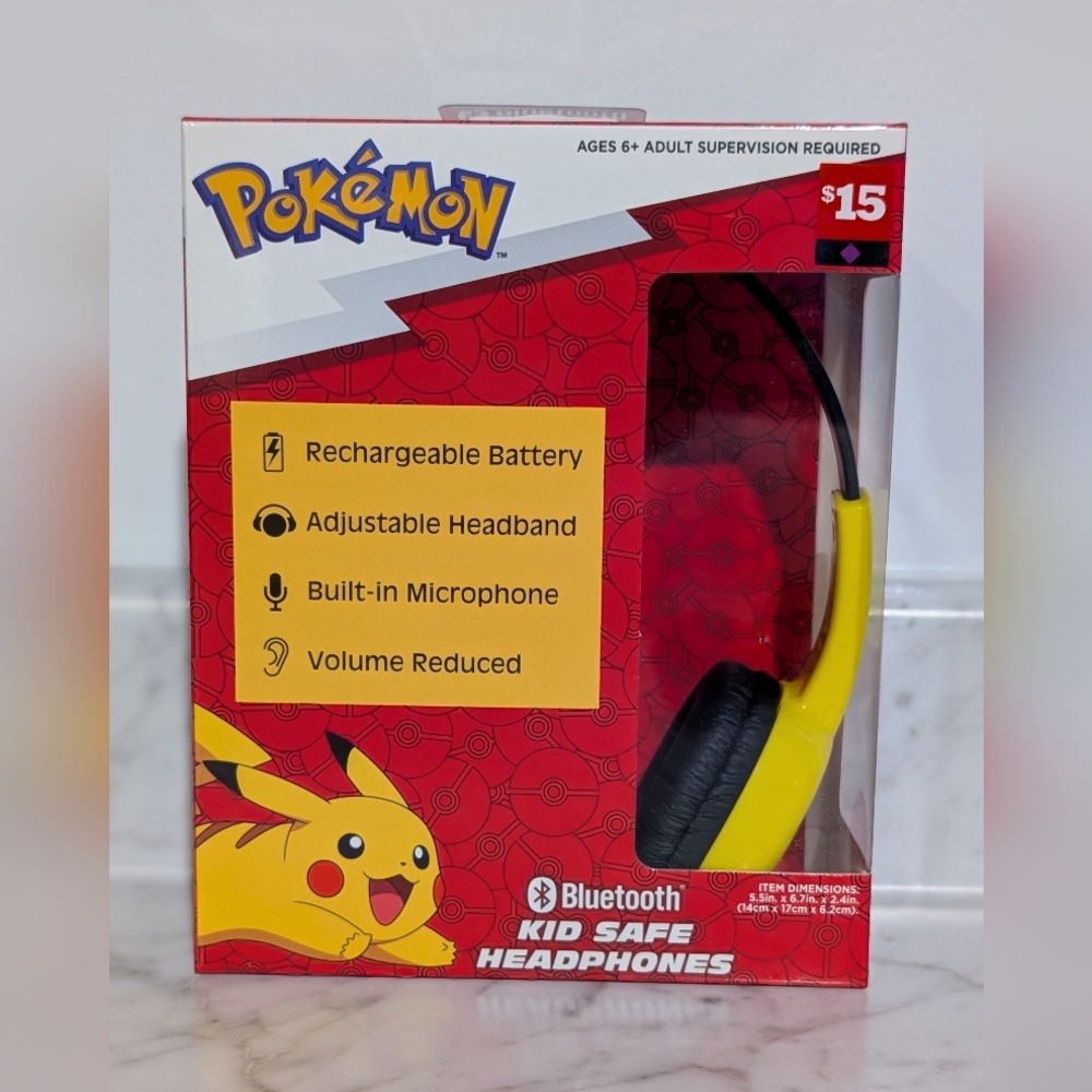 Yellow and Black Kid Safe Headphones